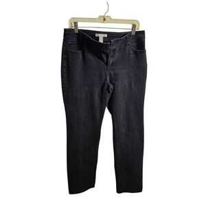 Chico's Black Ankle Jeans